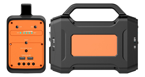 Imagen 6 de 9 de 130wh Fuente De Alimentación Portátil Generador Solar Energí