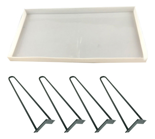 Molde De Silicona River Table, Resina, Epoxi, Artesanal, Arc