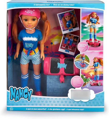 Muñeca Nancy Un Dia Con Mi Hoverboard