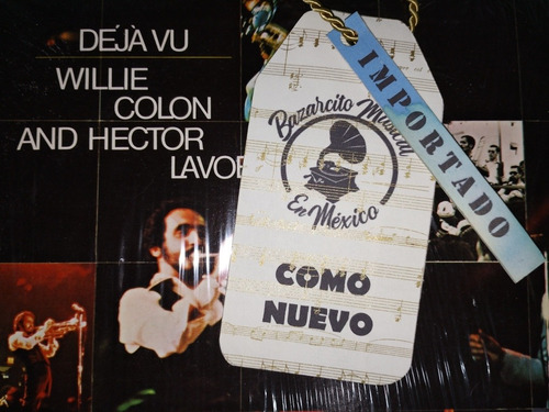 Willie Colon Héctor Lavoe Lp Vinilo Deja Vu Impecable Import