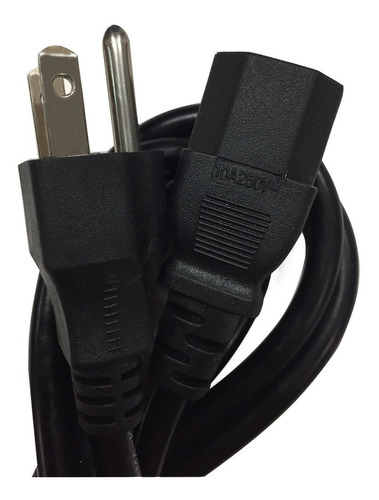 Cable Poder A/c Computadora Pc Playstation 3 Ps3 Monitor