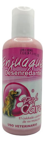 Pet Care Enjuague 240ml Desenredante Para Perros 