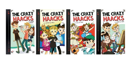 Pack The Crazy Haacks 4 Libros - Montena - Nuevo