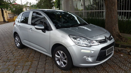 Citroen C3 1.5 Attraction 2014/2015 Prata 14000km Único Dono