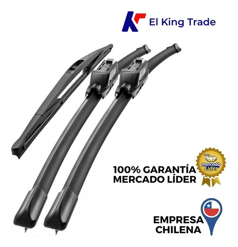 Kit Plumillas Para Hyundai Santa Fe 2019 - 2023