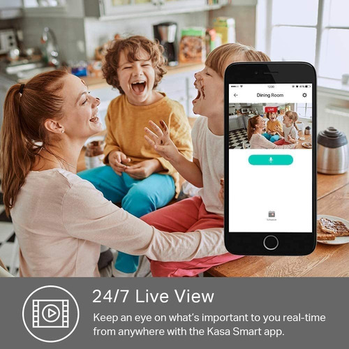 Cámara De Seguridad Para Interiores Kasa (kc120) Por Tp-link