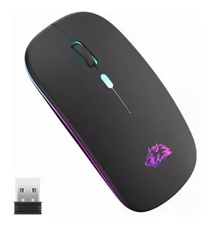 Mouse sem fio recarregável Free Wolf X15 preto