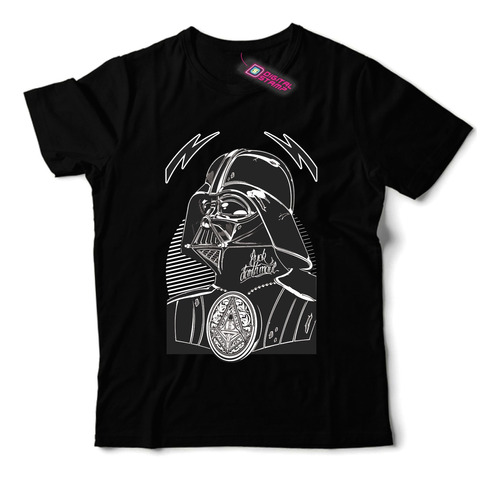 Remera Darth Vader Star Wars Guerra Galaxias P10 Dtg Premium