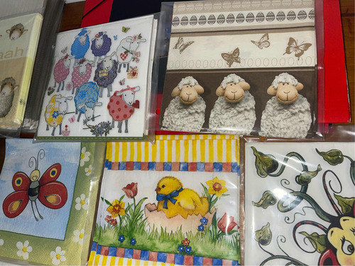 Servilletas Infantiles Alemanas Decoupage X10 Variado