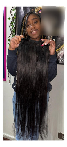 Variedad De Extensiones Lisas Cabello Humano 70 Cm