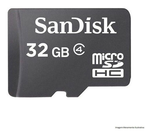 Cartão Micro Sd Sandisk 32gb  Com Adaptador Original 