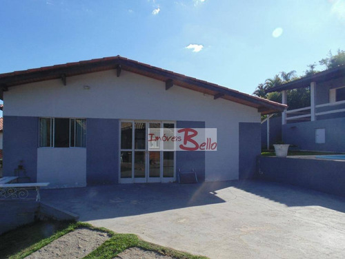 A Venda Casa Com 3 Quartos E Edicula C/2 Quartos Hópspedes No Sitio Moenda - Ch0290