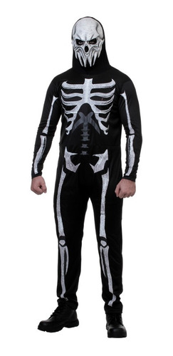 Disfraz De Calavera Skull Halloween 88102