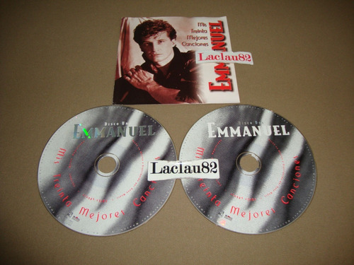 Emmanuel Mis Treinta Mejores Canciones 96 Sony 2 Cds C Delga