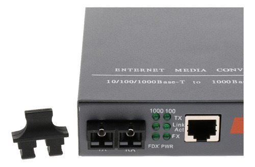 2 Transceptor De Fibra De Modo Gigabit Ethernet Media
