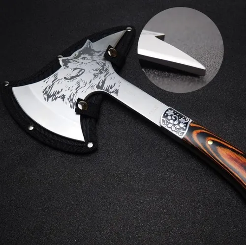 Bombero Osato Kn con hacha táctica de combate Tomahawk Bushcraft