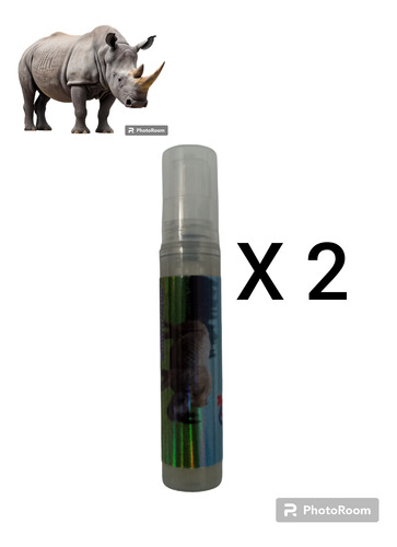 Rhino Retardante Sexual Prolonga  Erección Pack X 2 Unidades