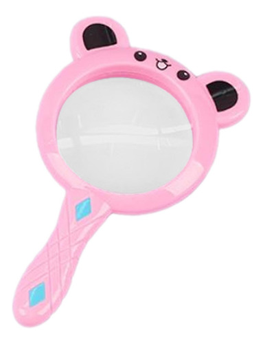 Lupa Infantil, Lupa De Vidro De Leitura, Brinquedo De Rosa