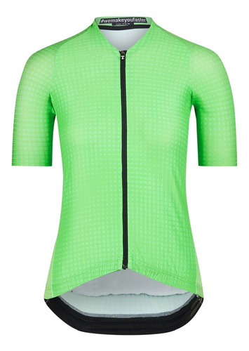 Jersey Ciclismo Bioracer Icon Mujer Op Art Green
