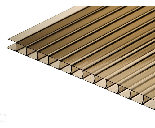 Perfil De Policarbonato H 4/6mm Cristal X 5,80mts Curia