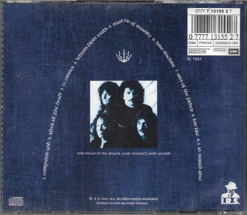 Black Sabbath - Dehumanizer (cd) (Usado)