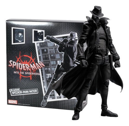 Figura De Acción Sentinel Spider-man Noir Sv Spid, Juguete
