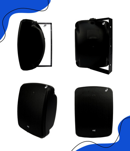 Caixa Som Ambiente K5 Kaz Waterproof Preto