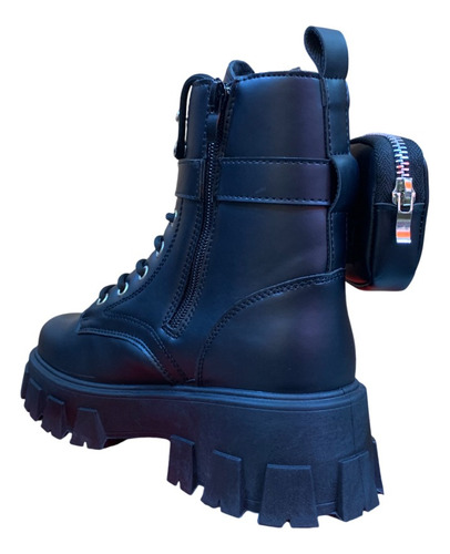 Botin Para Dama Con Cierre Y Mochila Dm-10