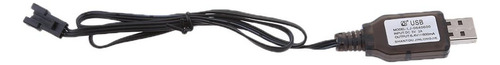 M Cable De Carga De Batería De 6,4 V Usb A Conector Hembra