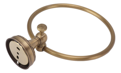 H Soporte De Ducha De Mano Redondo De Cobre Para Baño Con