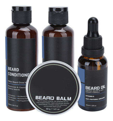 Beard Kit For Man Immetee Care 90ml Shampoo 30ml Oil 90ml