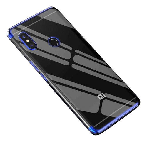 Funda Tpu Borde Electro Compatible Con Xiaomi Mi 8 Se