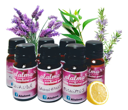 Aceites Esenciales Naturales Set X 7. Alalma
