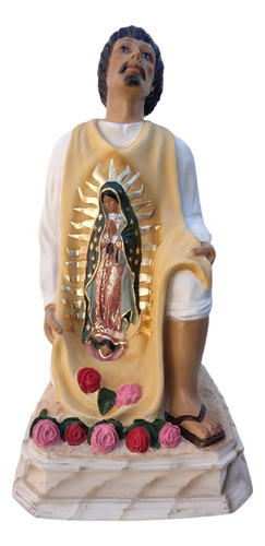 San Juan Diego  Incado Con Imagen De La Virgen De Guadalupe