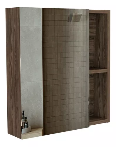 Gabinete para Baño Color 16mm M90 60X90X50. No incluye llave, ovalín, sifón  ni válvula POP UP - Escolano