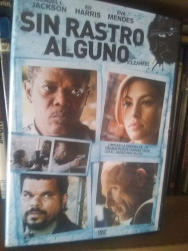 Dvd Original Sin Rastro Alguno Cleaner Samuel L. Jackson 