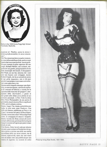 Bettie Page Cult Model 1950 Livro 2 Em Ingles Ed Dessai 1995 (Usado)