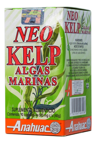Neo Kelp Algas Marinas (90 Caps) Anahuac