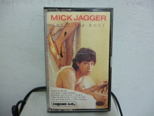 Mick Jagger She´s The Boss Cassette Americano Ggjjzz