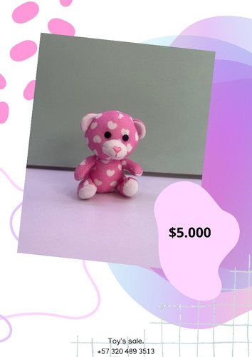 Peluches Pequeños De Segunda Para Bebe - Kg a $5000