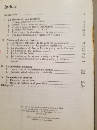 México I El Medio Y La Historia- Héctor Tajonar (Usado)