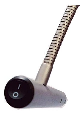 Lámpara Led Cuello De Cisne Con Interruptor Flexible Luz D