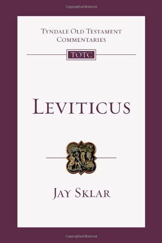 Leviticus: An Introduction And Commentary (tyndale Old Testament Commentaries, Volume 3), De Jay Sklar. Editorial Ivp Academic, Tapa Blanda En Inglés