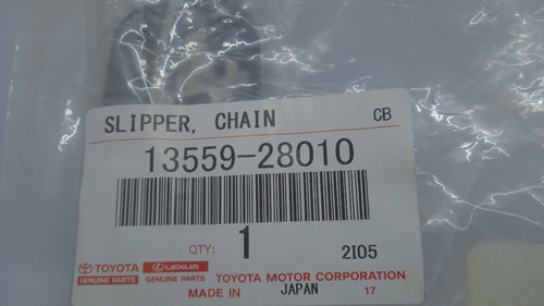 Patín De Tensor Toyota 13559 28010 Camry Previa 2az Original