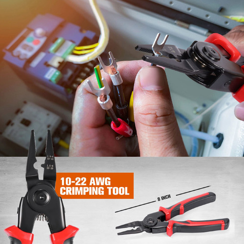 Conjunto De Ferramentas Com 5 Peças Para Alicates /