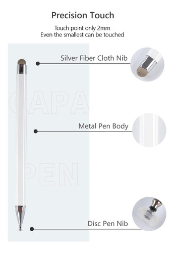 Pen Con Lápiz Óptico Para Samsung Galaxy Tab A9+, A8, A7, A7