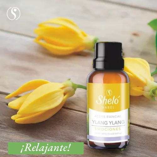 Aceite Esencial Ylang Ylang Tópico Y Humificador Sheló Nabel