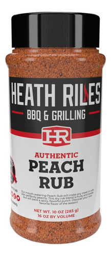 Condimento De Bbq Peach Rub 284 Gramos Mezcla De Especias