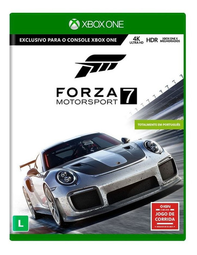 Jogo Mídia Física Forza Motorsport 7 Original Para Xbox One
