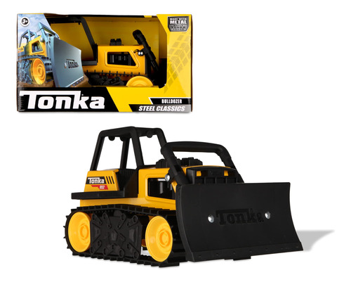 Tonka Steel Classics - Bulldozer - Hecho Con Acero Y Plást.